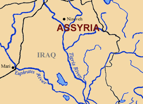 Plan d'Assyrie